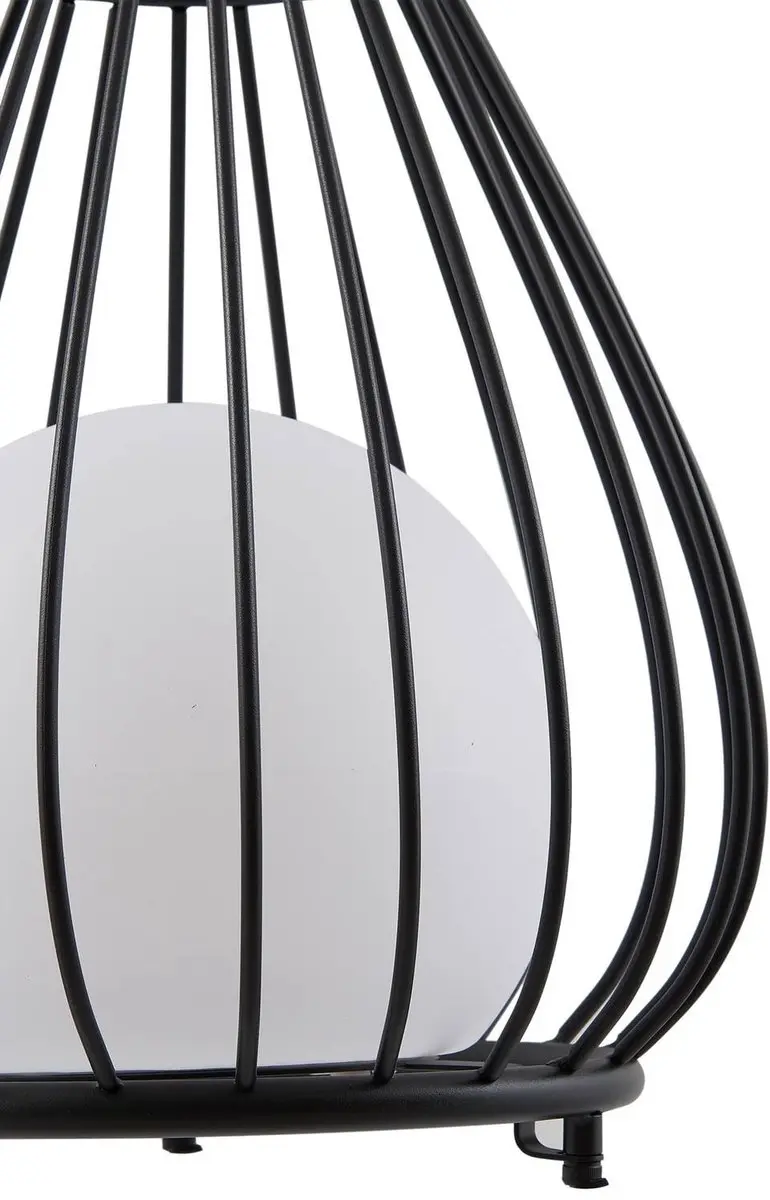 Lindby Solar Buitenverlichting 1 Licht - 30cm - Zwart/Wit