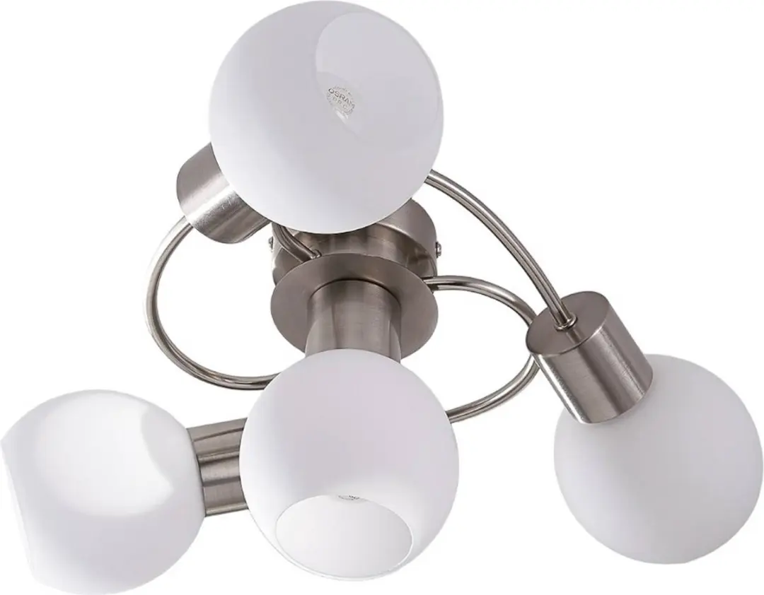 Lindby Plafondlamp 4-licht - Ø43cm - Warm wit