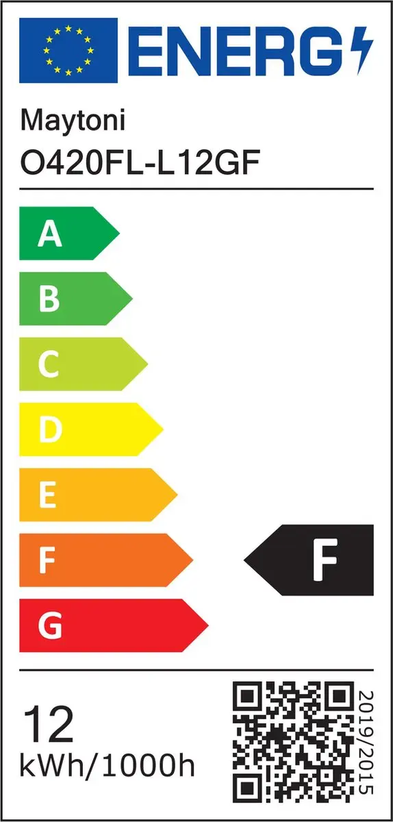 Maytoni Wald Landschapsverlichting Grafiet Ø18cm 12W