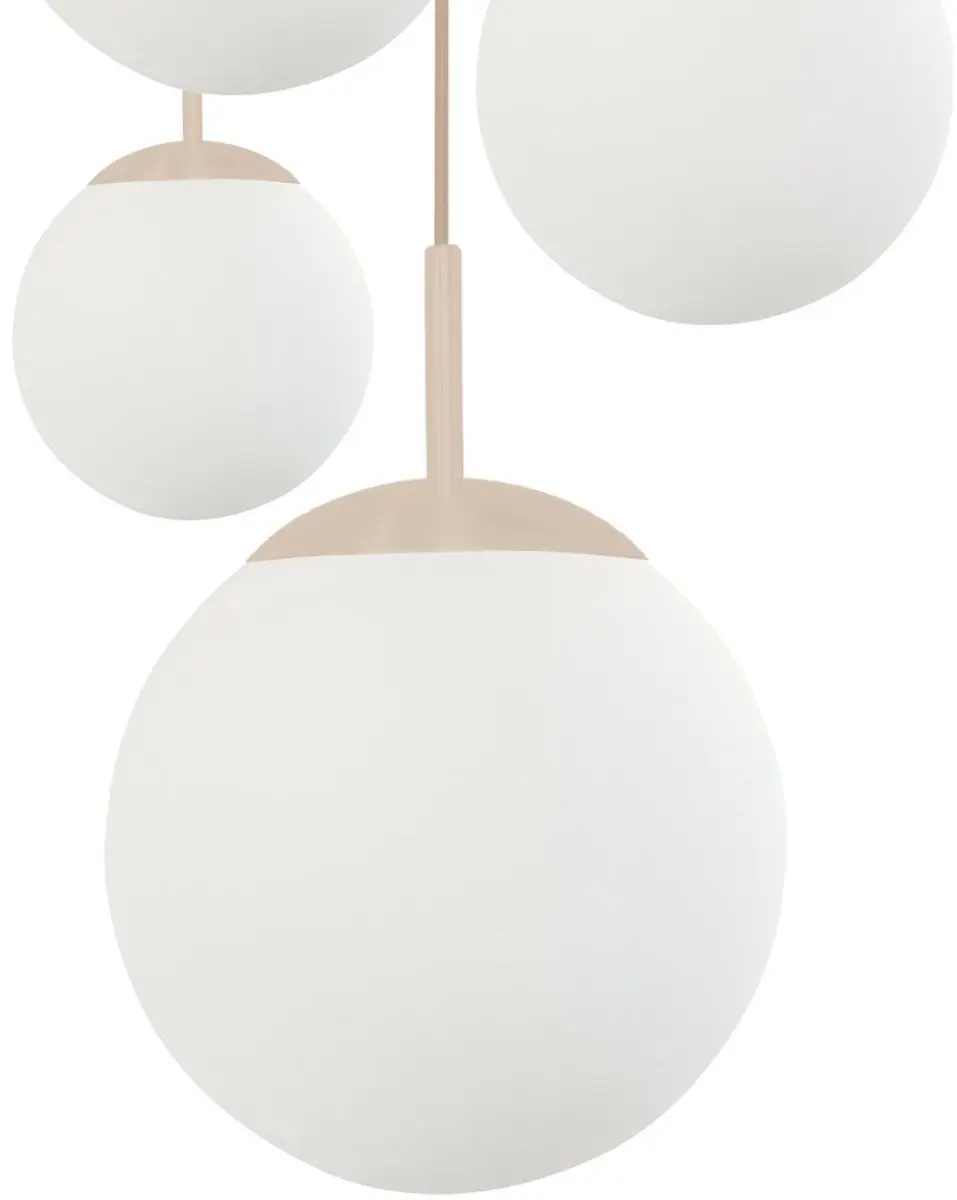 Steinhauer Hanglamp Bollique 2730CR - 5 Lichtpunten 40W Warm Wit