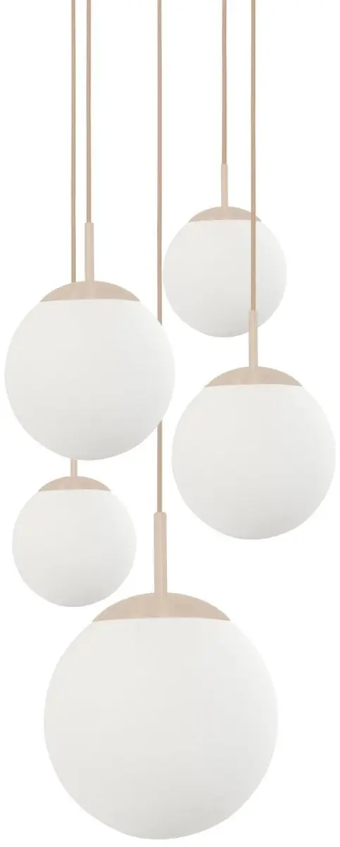 Steinhauer Hanglamp Bollique 2730CR - 5 Lichtpunten 40W Warm Wit