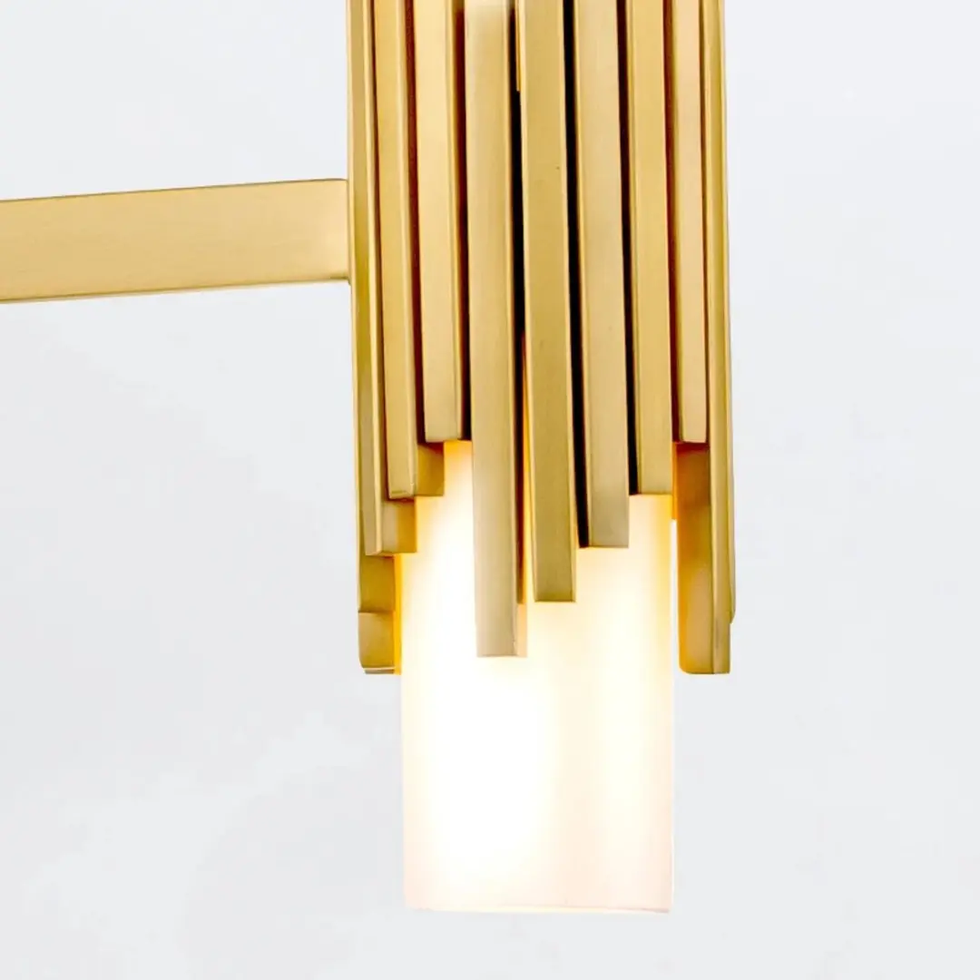 Elstead LED Kroonluchter 6x E27 - 40W - Brons - afbeelding 6 van 6