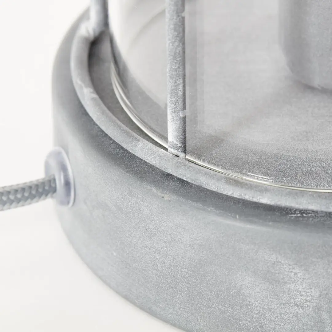 Brilliant Industriële Tafellamp Betonlook - 40W - Ø12,5cm