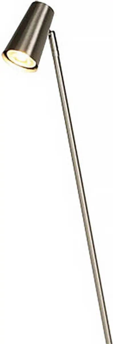 Freelight Libro Vloerlamp 136cm - Mat chroom