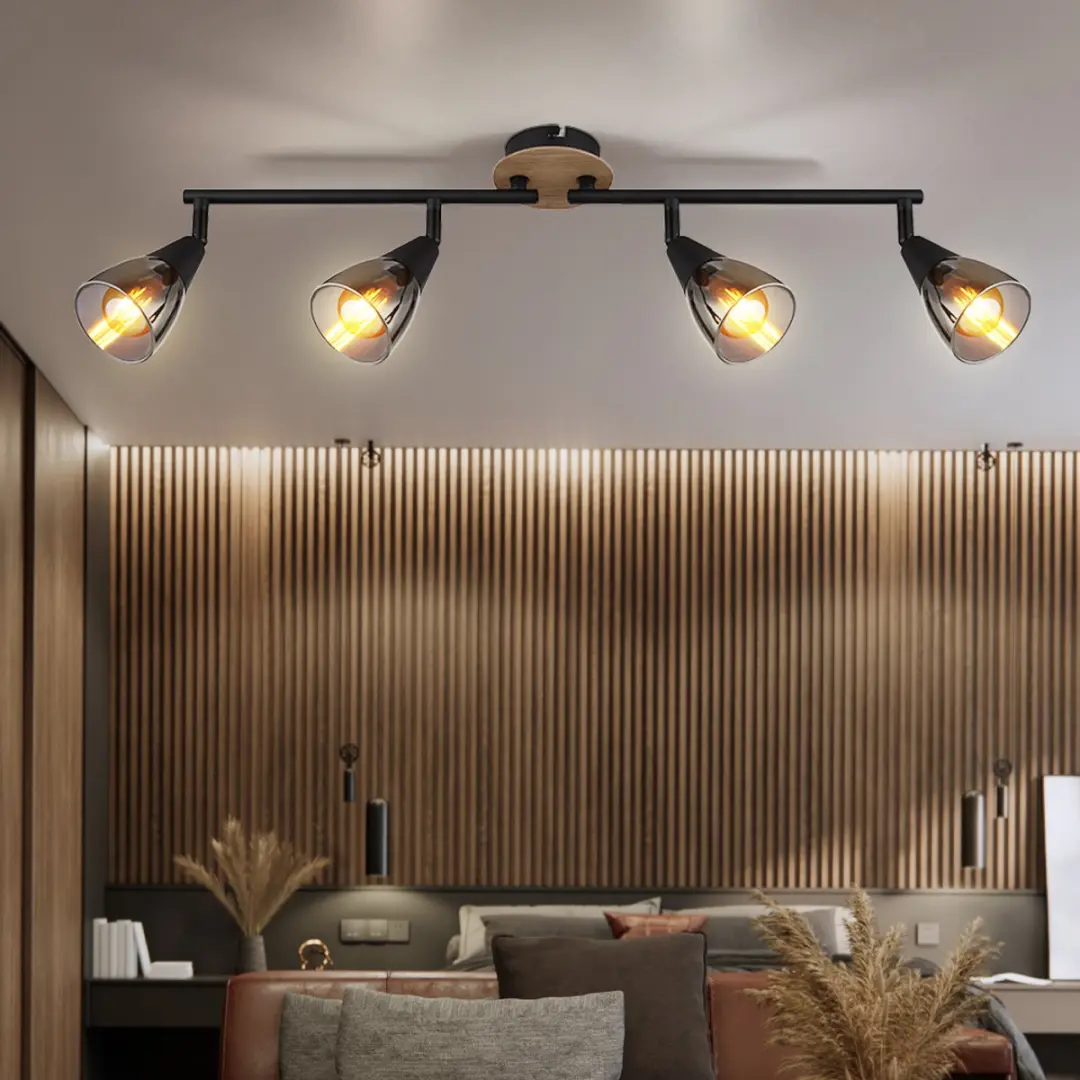 Globo Plafondlamp 4 Spots E14