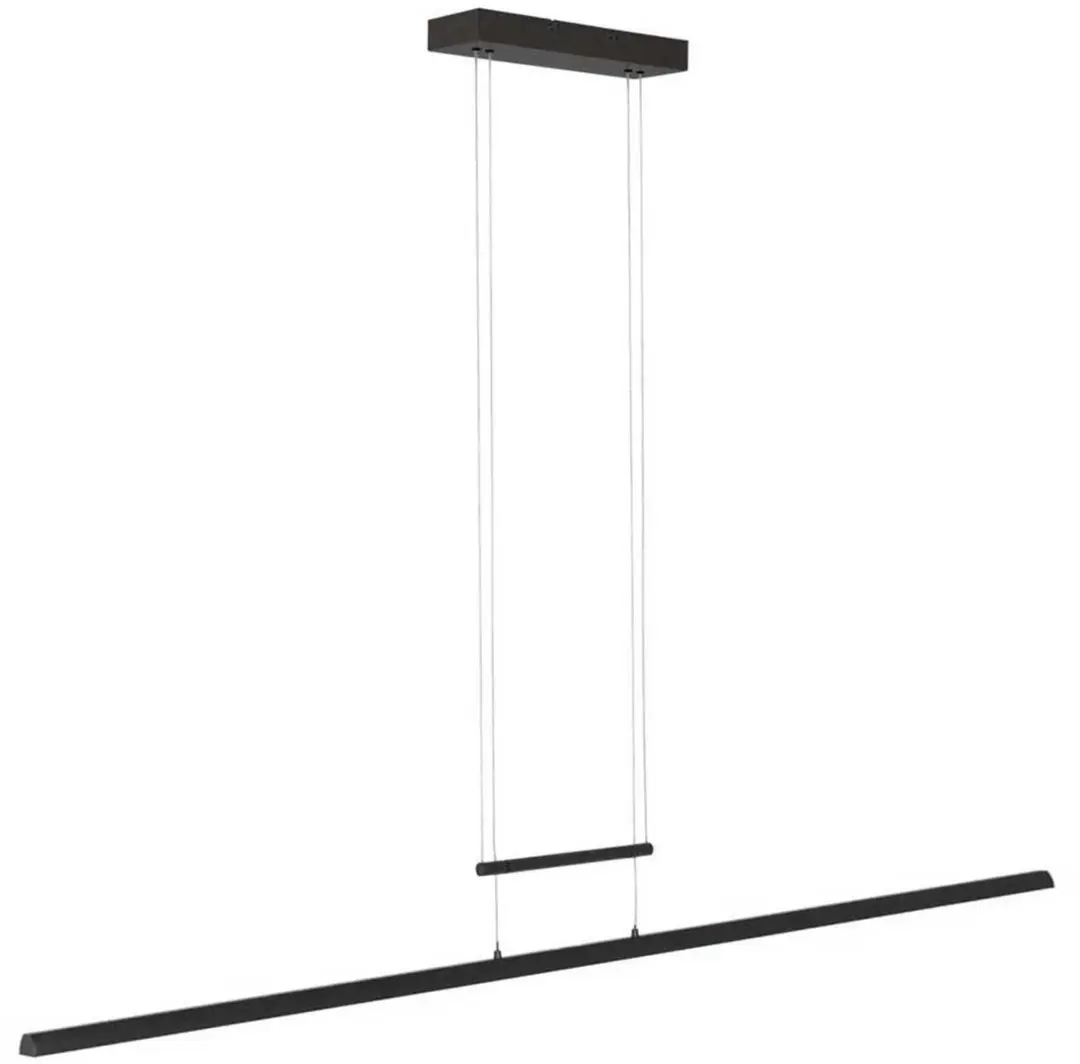 Steinhauer Profilo 3318ZW Hanglamp - Zwart - 150cm - afbeelding 6 van 6