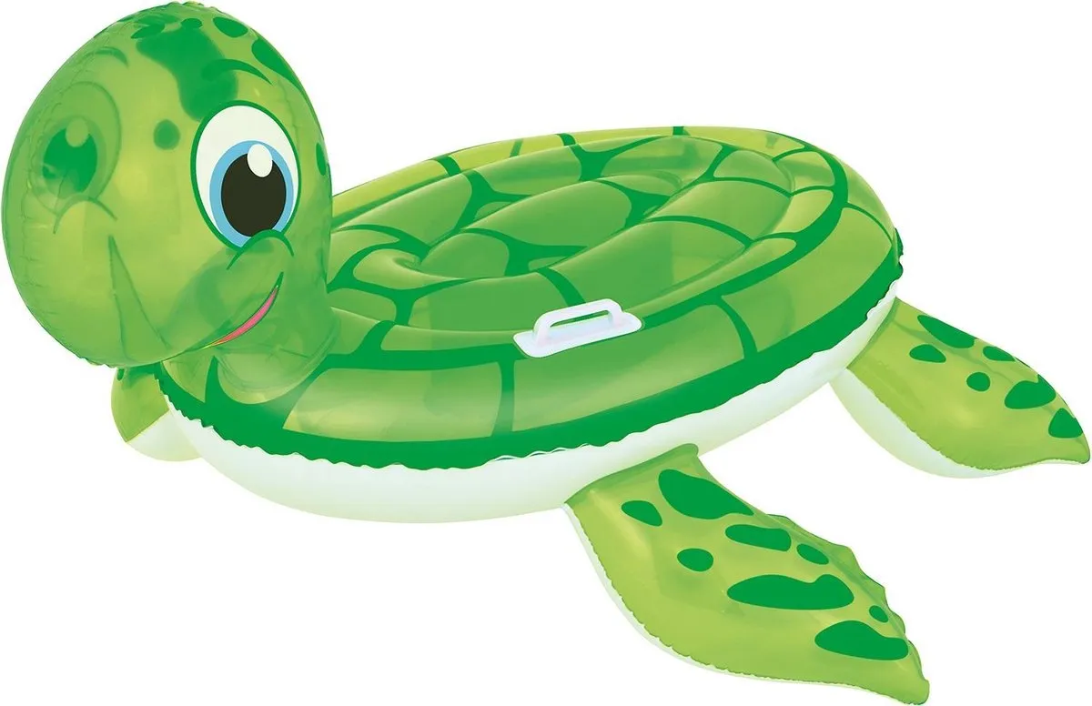 Bestway Opblaasbare Schildpad 140x140cm - Groen/Wit