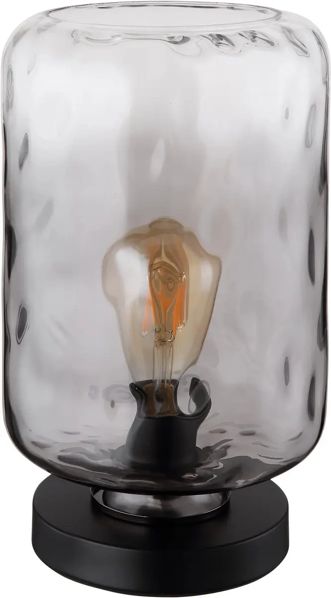Globo Darina Tafellamp - Zwart - Ø19cm - E27 - afbeelding 6 van 6