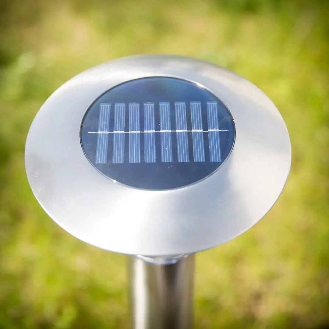 Lindby Solar Buitenverlichting Roestvrij Staal 66cm - 0.5W