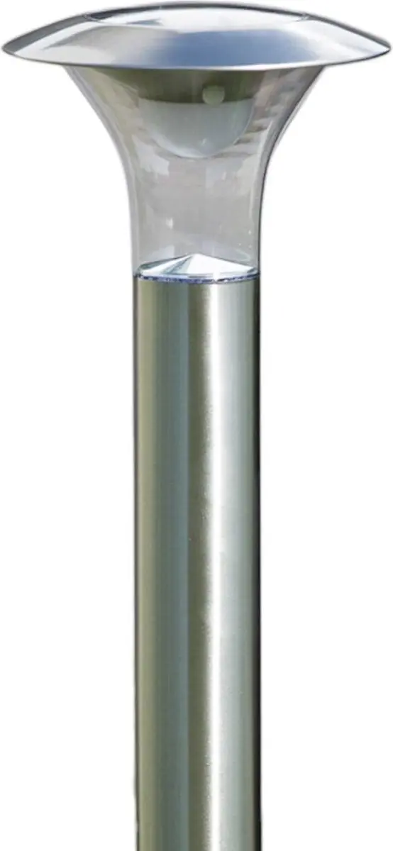 Lindby Solar Buitenverlichting Roestvrij Staal 66cm - 0.5W