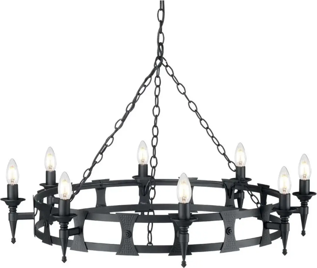 Elstead LED Kroonluchter 8x E14 60W