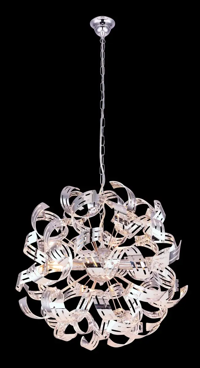 Globo Falla Hanglamp - 4 Lichtpunten Ø50cm Chroom