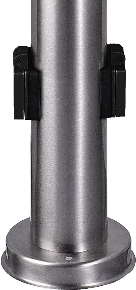 Globo 3159K Stroomverdeler IP44 - Rechtopstaand RVS