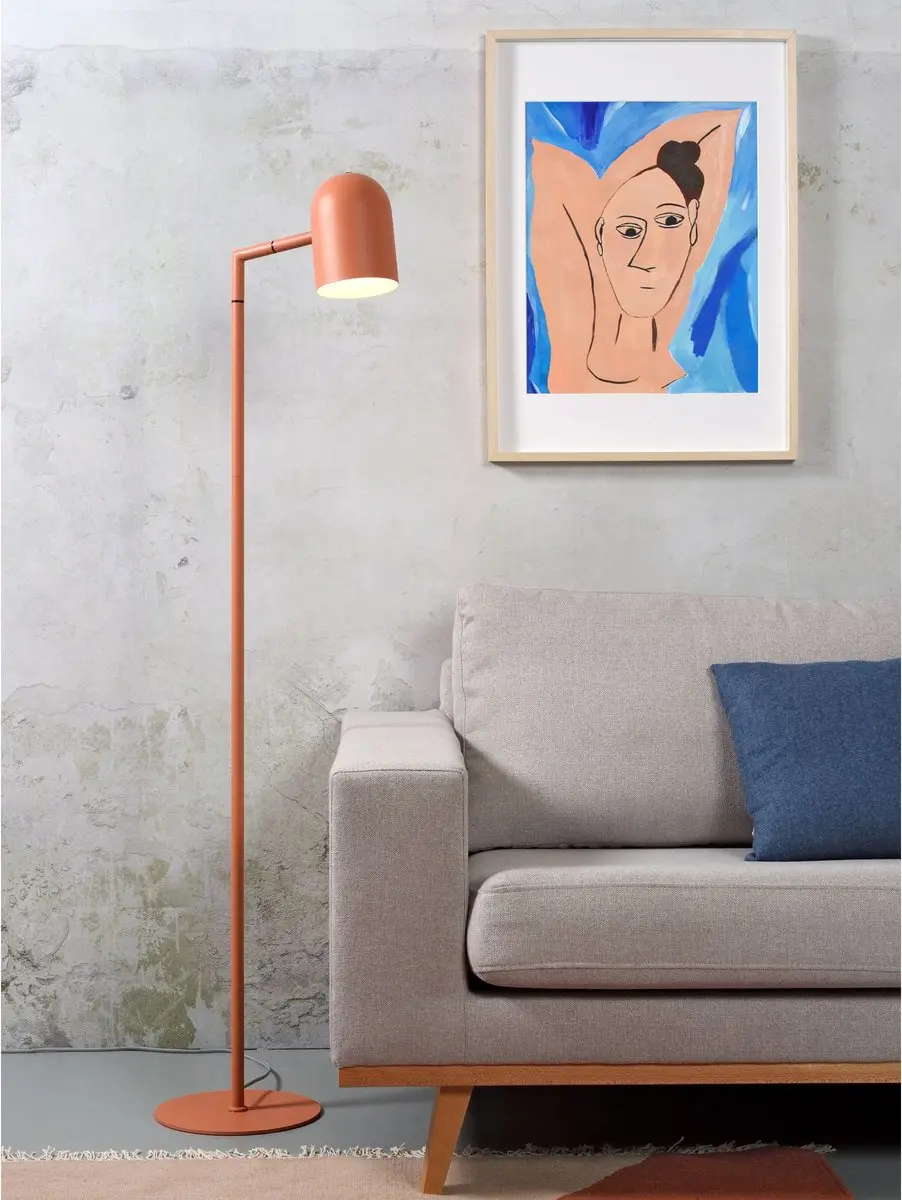 it's about RoMi Marseille Vloerlamp - 25W - Oranje