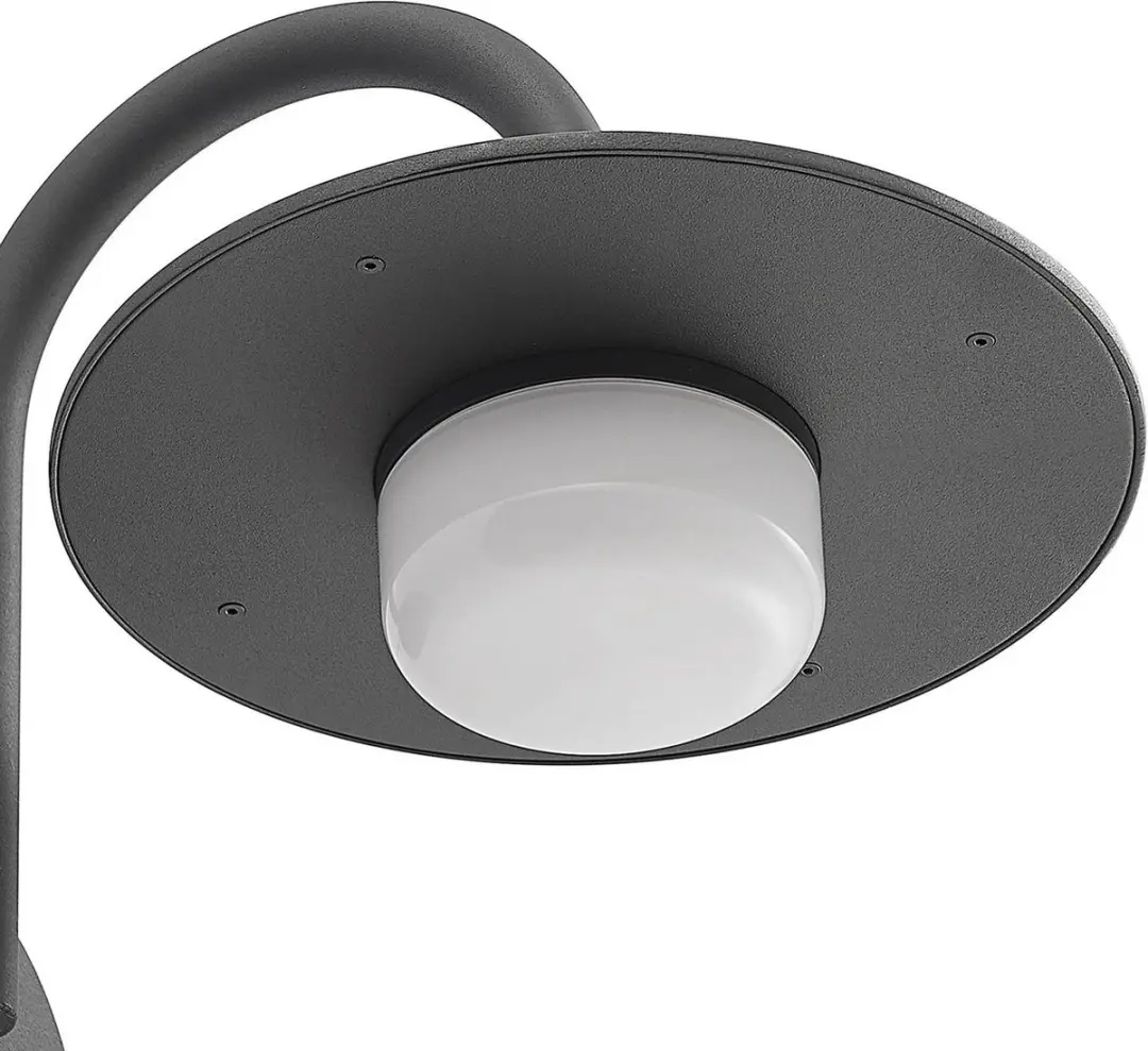 Lucande Wandlamp Buiten 1 Lichtpunt GX53 Antraciet