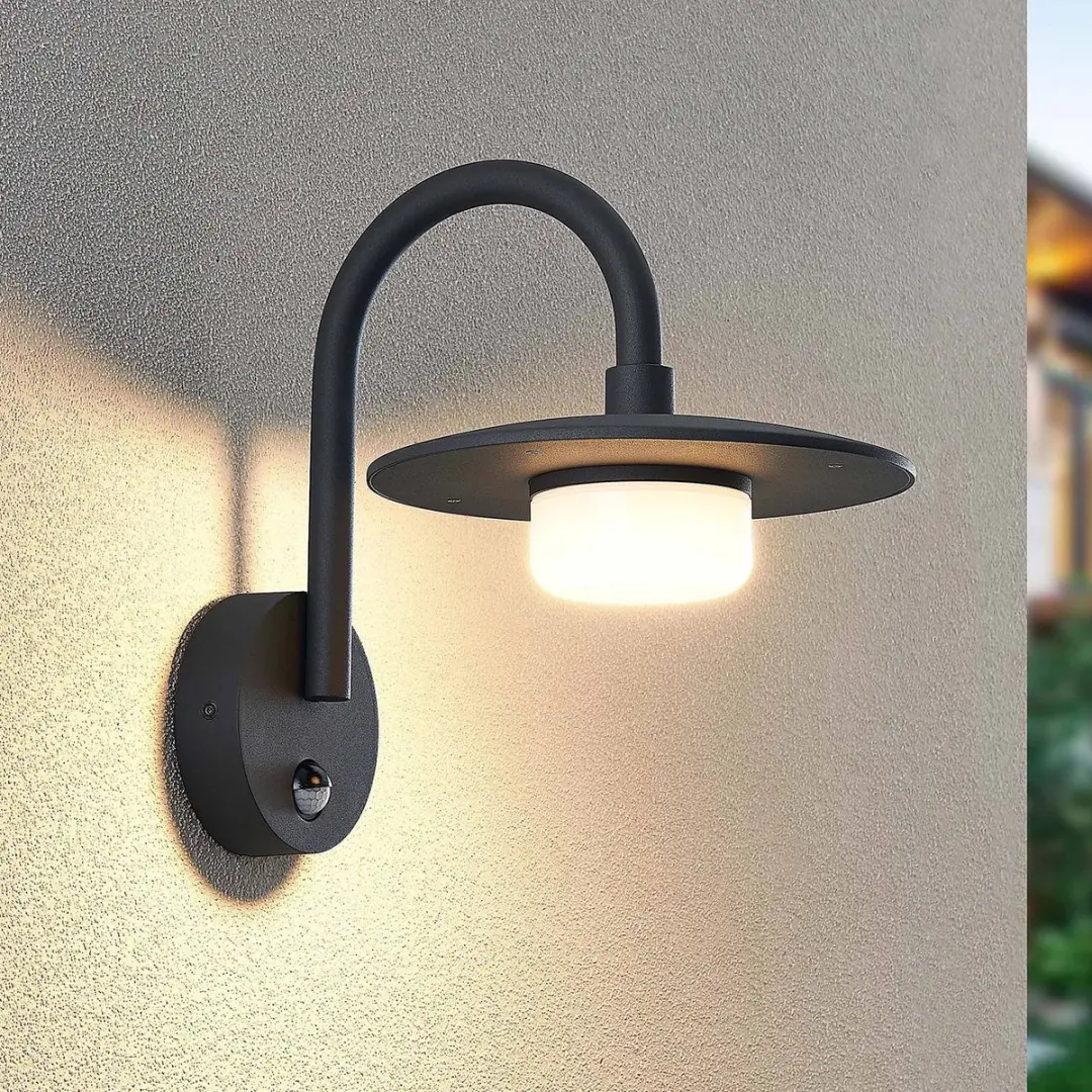 Lucande Wandlamp Buiten 1 Lichtpunt GX53 Antraciet