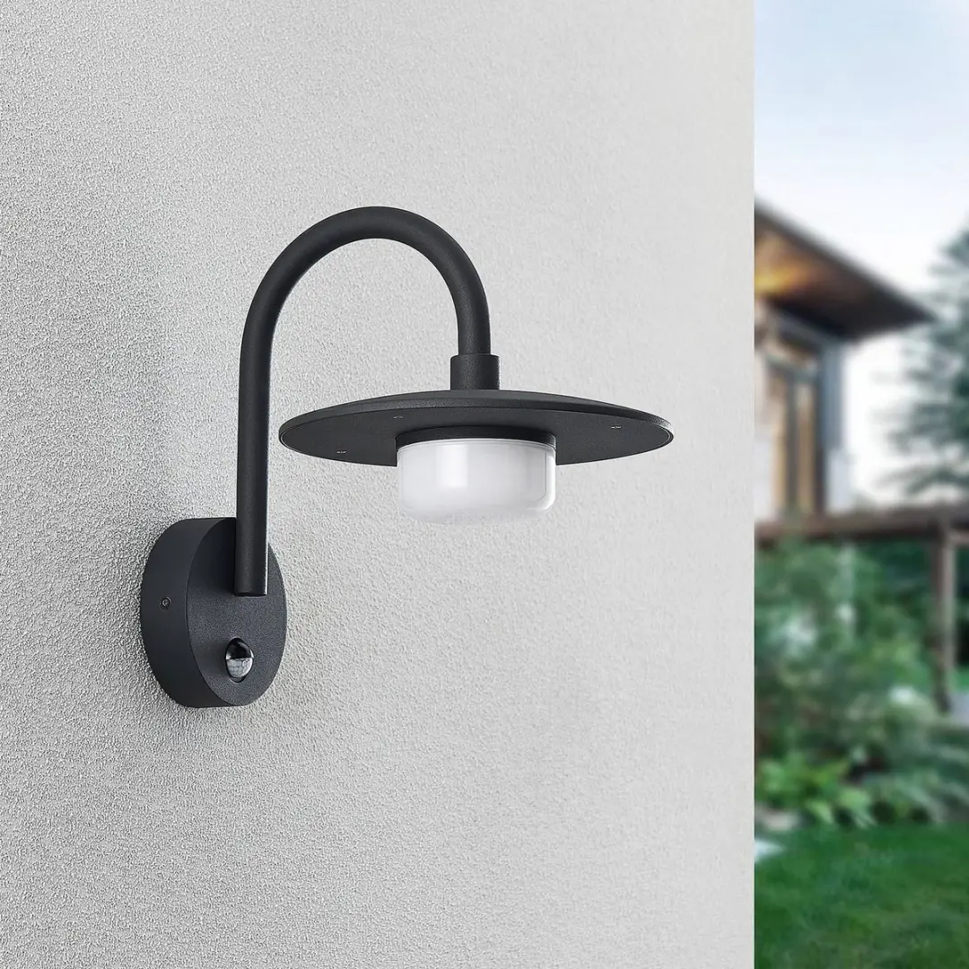 Lucande Wandlamp Buiten 1 Lichtpunt GX53 Antraciet