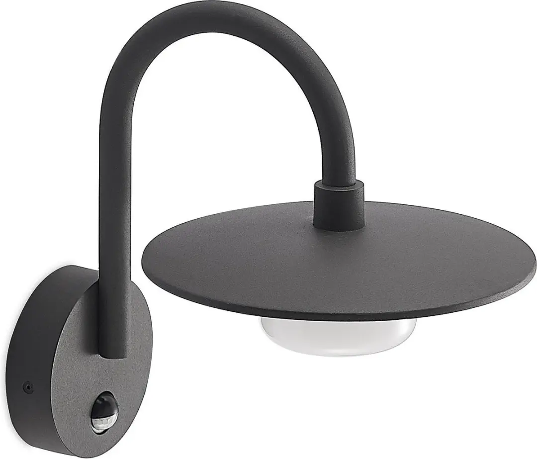 Lucande Wandlamp Buiten 1 Lichtpunt GX53 Antraciet