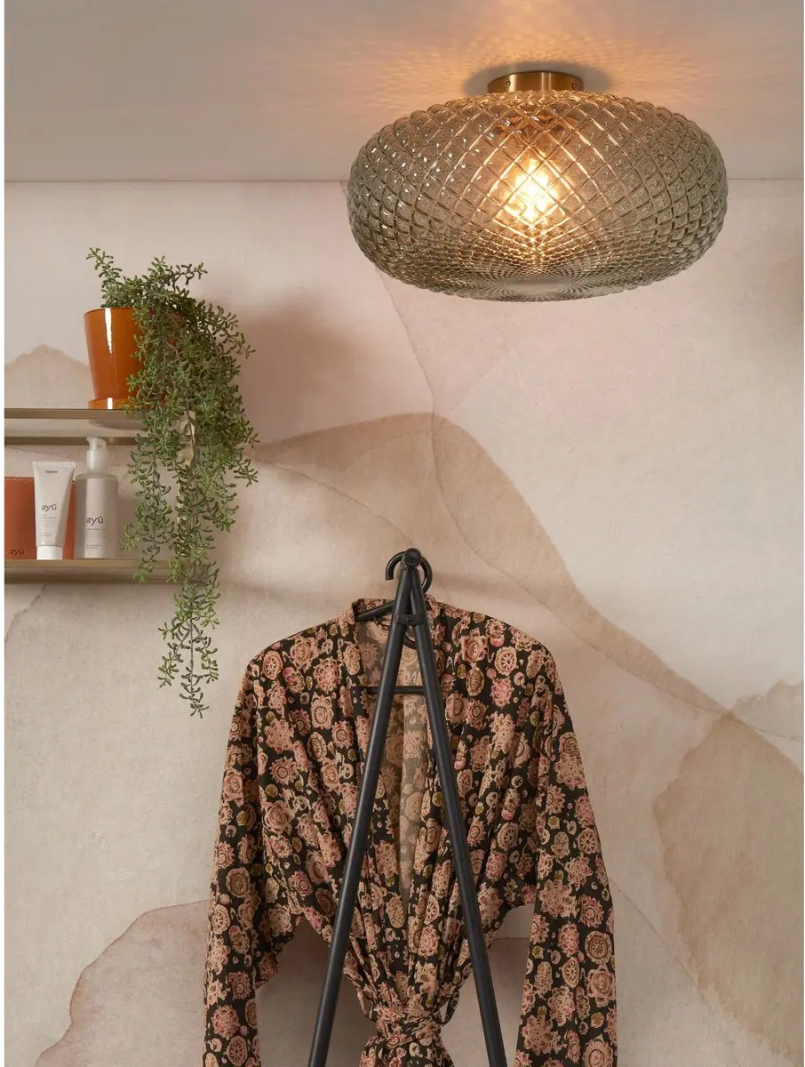 it's about RoMi Venice Plafondlamp Groen Ø44cm