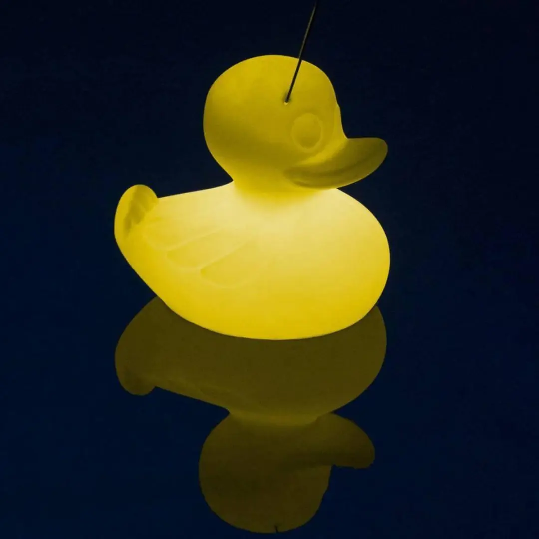 Goodnight Light Duck Duck XL LED Lamp - RGBW Geel - afbeelding 6 van 6