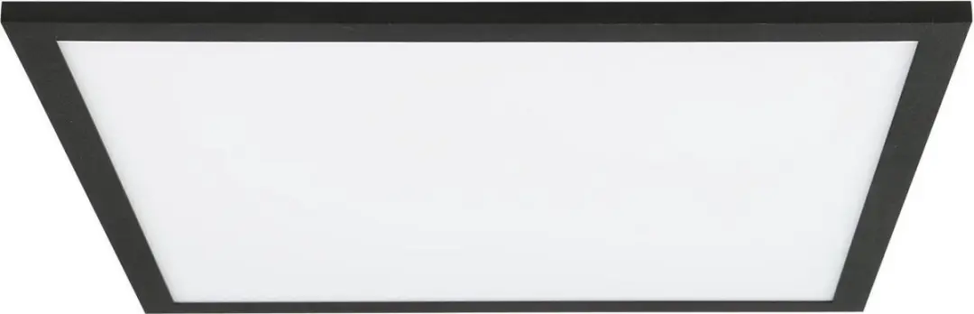 Brilliant Buffi LED Plafondpaneel 30x30cm - 18W - 4000K - Zwart - afbeelding 6 van 6
