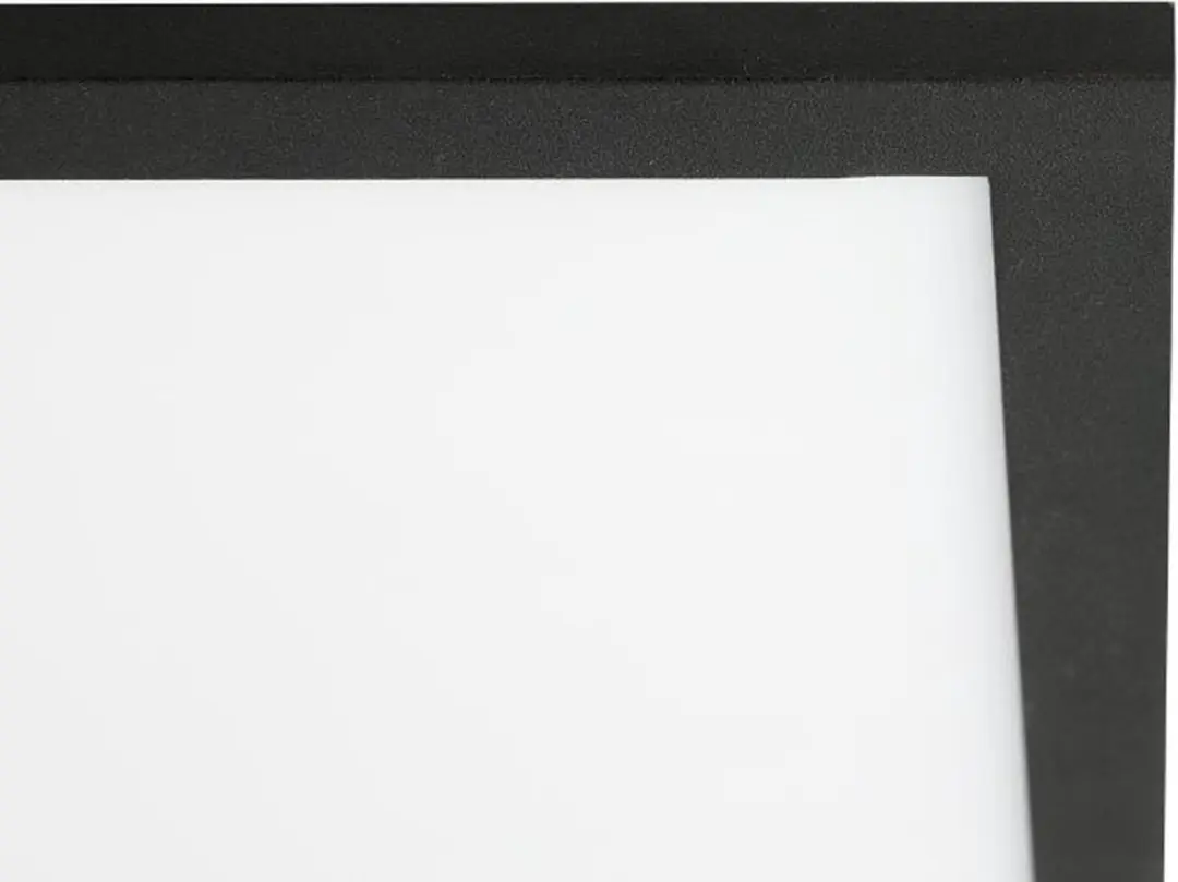 Brilliant Buffi LED Plafondpaneel 30x30cm - 18W - 4000K - Zwart