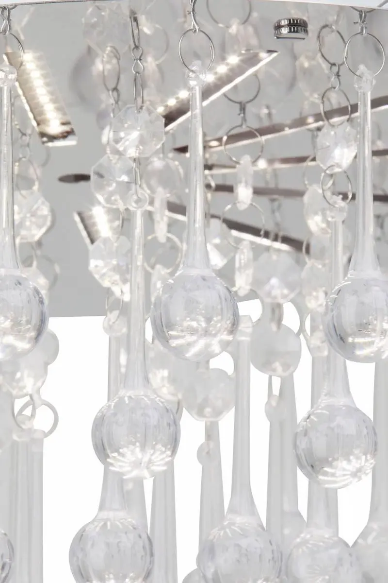 Brilliant SVEA Plafondlamp 33cm - Transparant