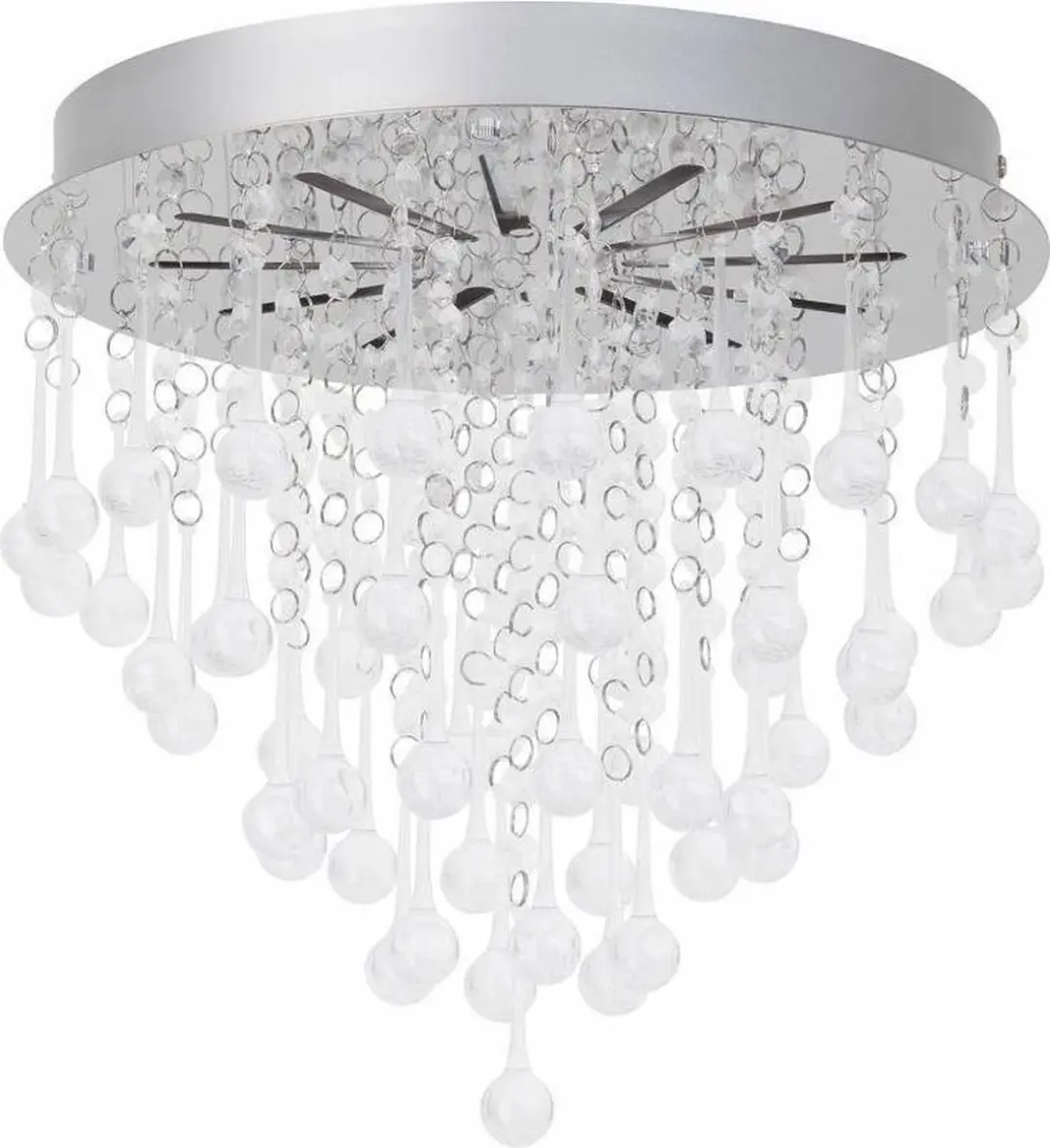 Brilliant SVEA Plafondlamp 33cm - Transparant