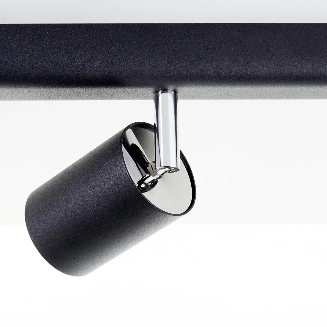 Brilliant Spotbar 119cm 6x GU10 Zwart