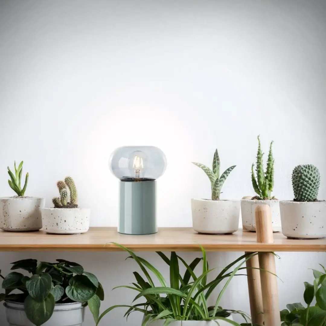 Brilliant Rookglas E27 Wandlamp 25W - 15cm Ø - Groen