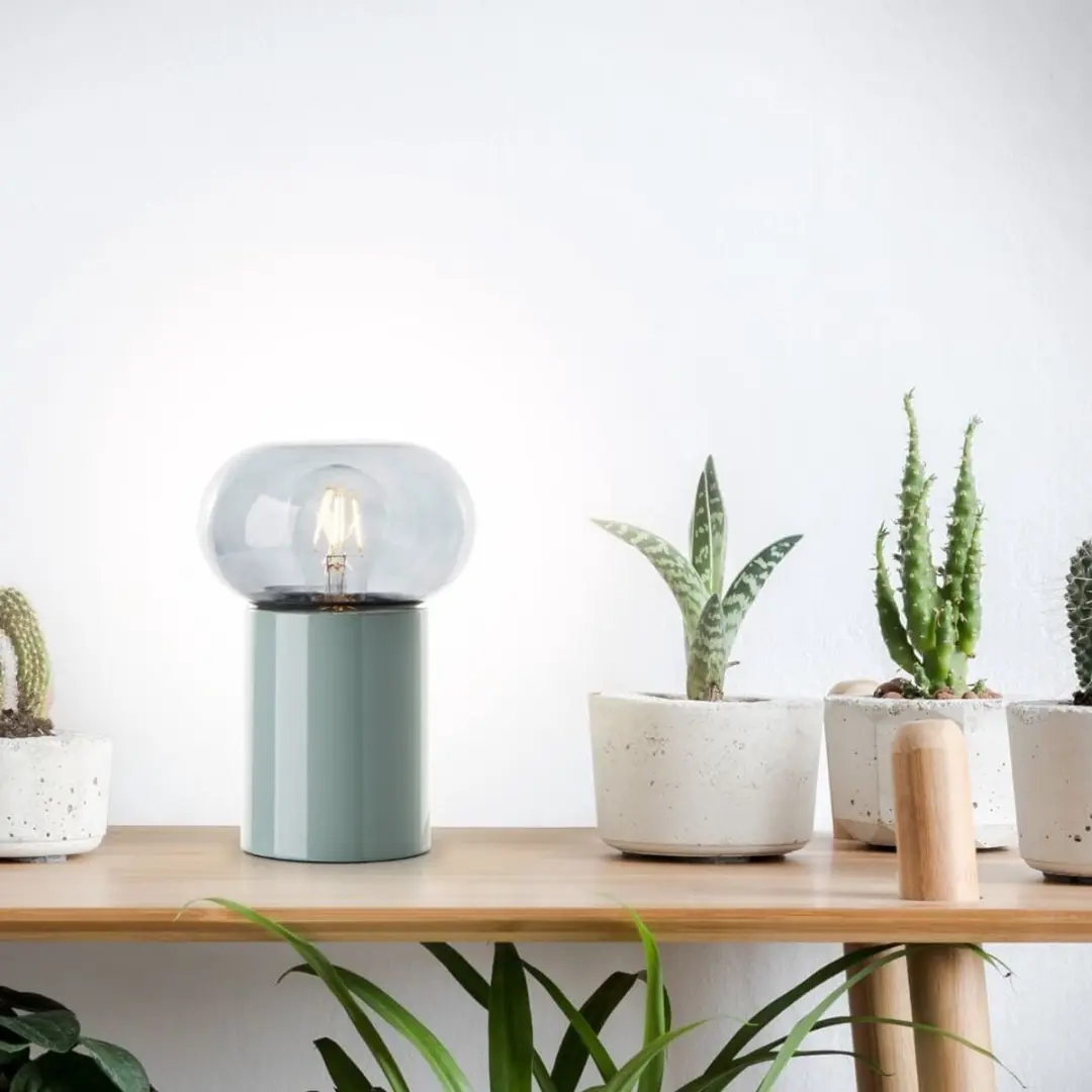 Brilliant Rookglas E27 Wandlamp 25W - 15cm Ø - Groen