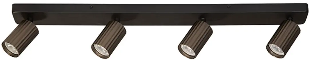 Searchlight Opbouwspots GU10 4-delig - Brons