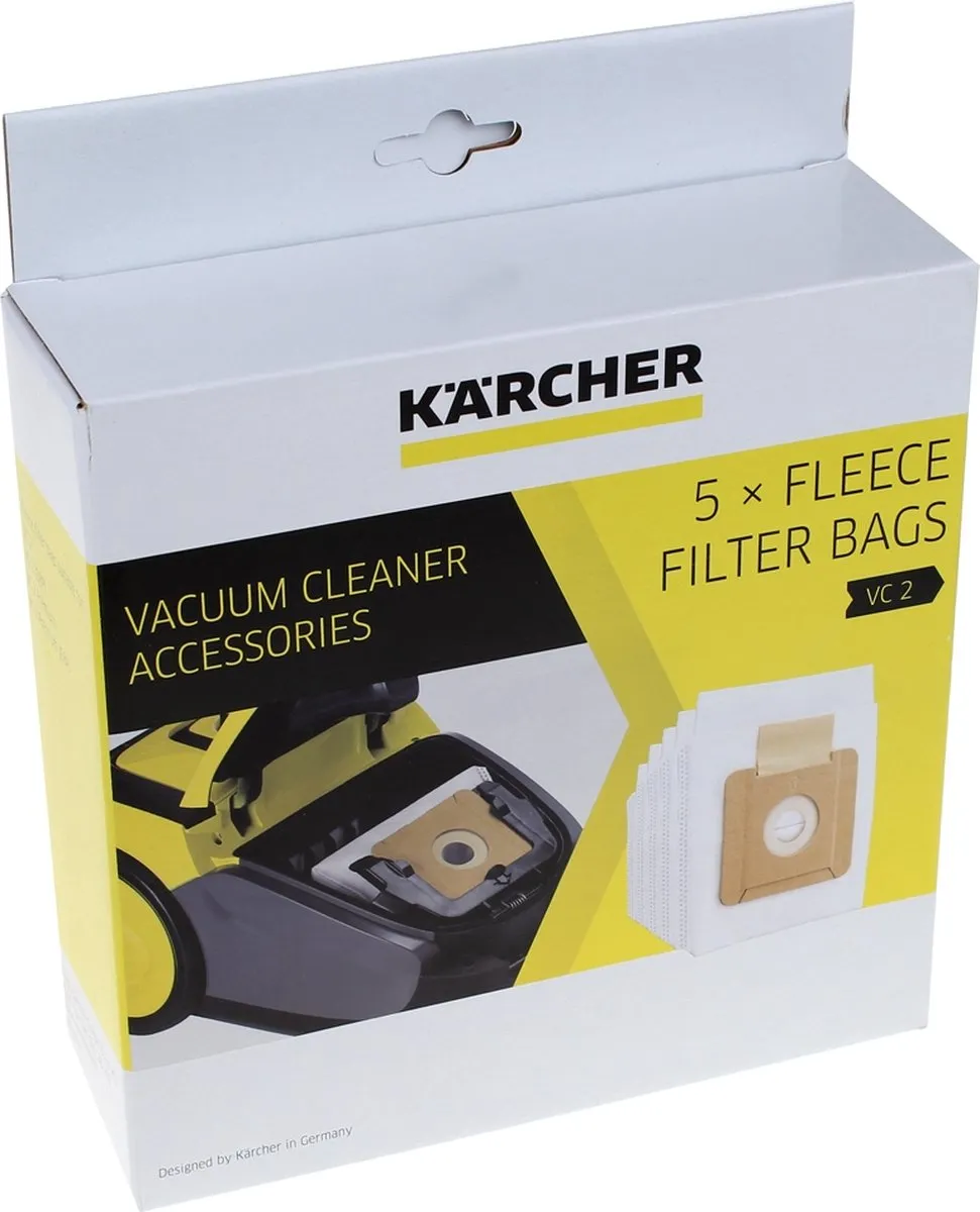 Kärcher Vliesfilterzak VC 2 - Cilinderstofzuiger - 2.863-236.0 - afbeelding 6 van 6