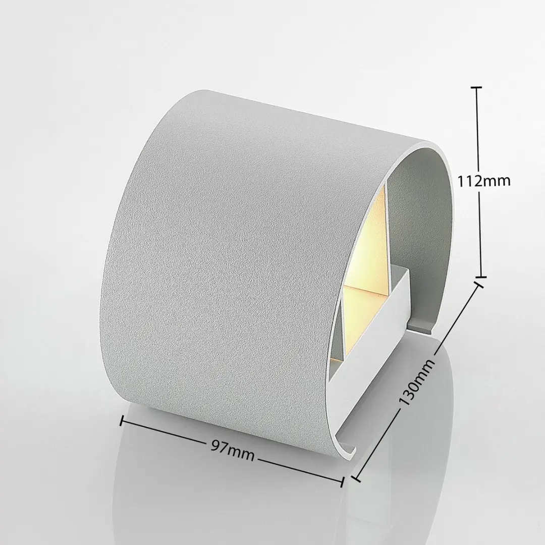 ARCCHIO Wandlamp Aluminium 1 Licht G9 8W