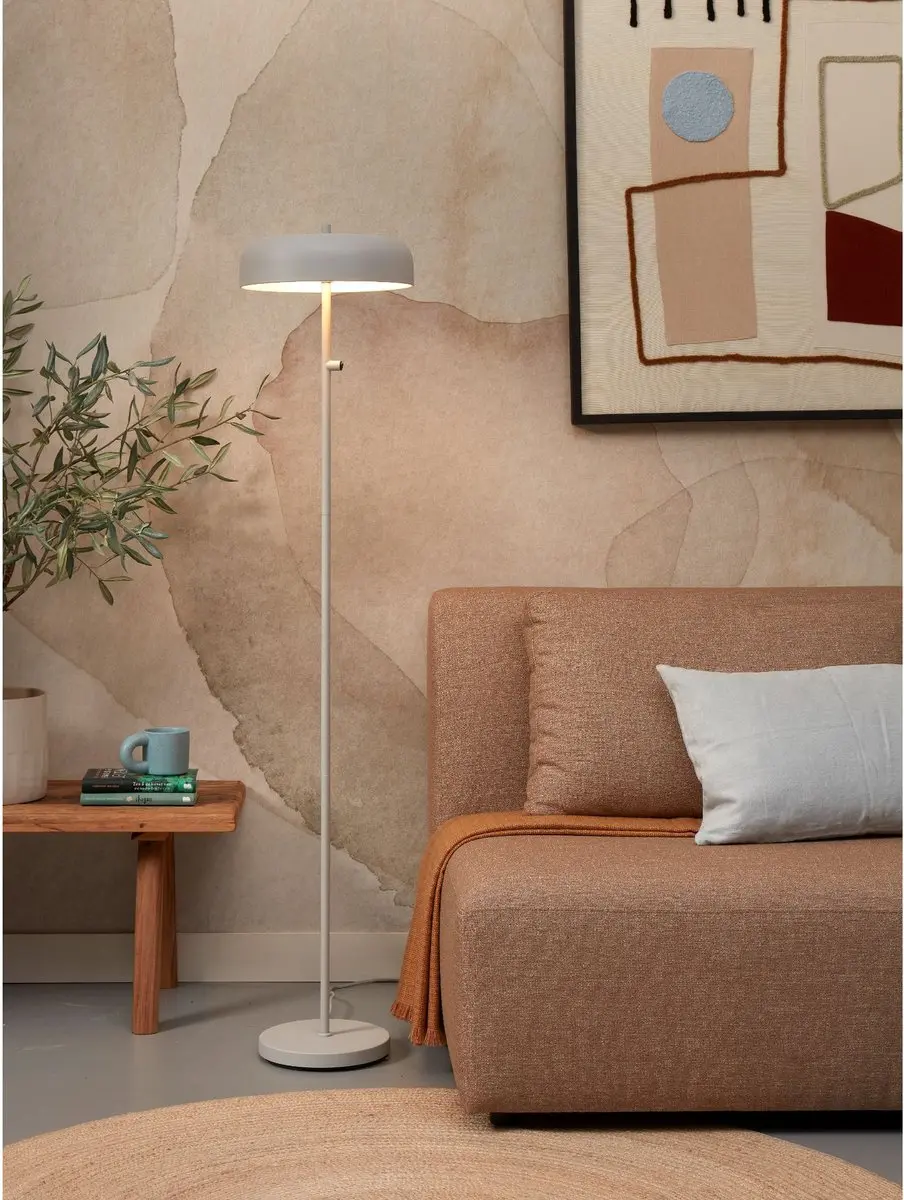 it's about RoMi Porto Vloerlamp - Grijs Ø30cm - afbeelding 6 van 6