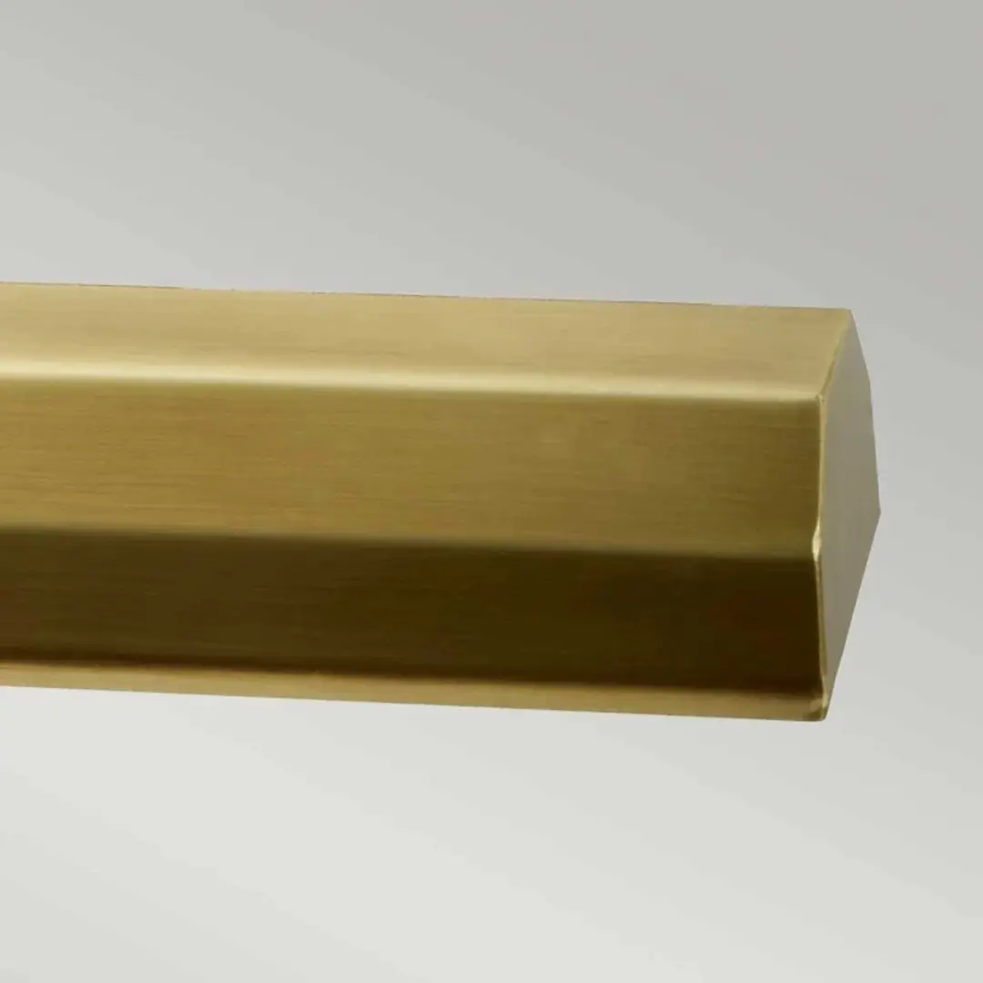 Elstead Lighting Chawton LED Schilderijverlichting - 4x E14 40W - Dimbaar - Aged Brass