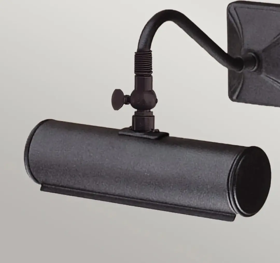 Elstead Picture Light LED - 1x E14 40W - Dimbaar - Zwart