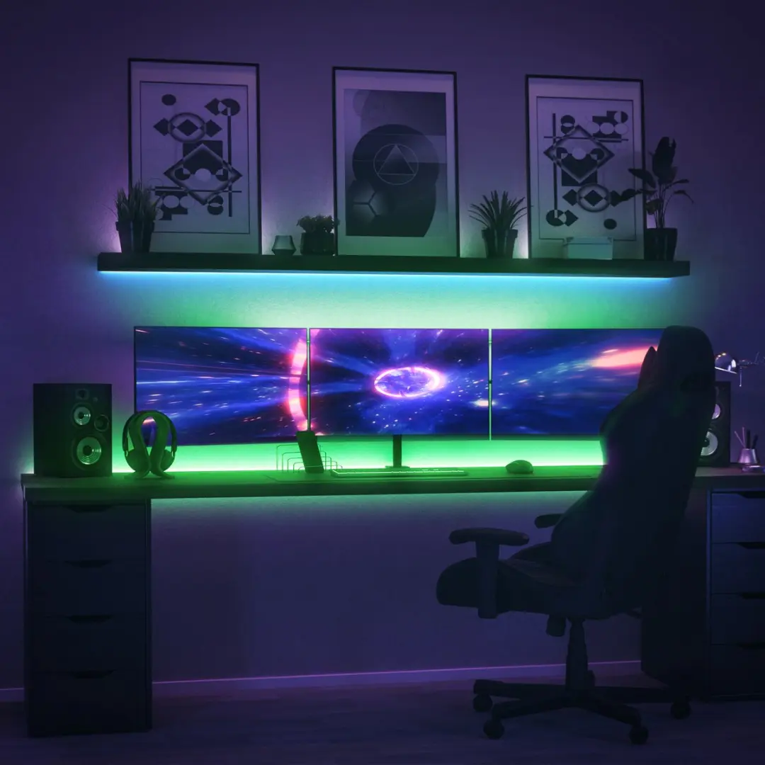 Briloner LED Strip 10m RGB - Wit licht - met afstandsbediening