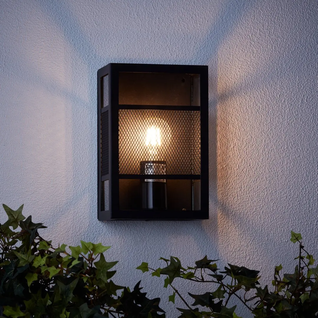 Brilliant Getta Buitenlamp E27 IP44 - Zwart - afbeelding 6 van 6