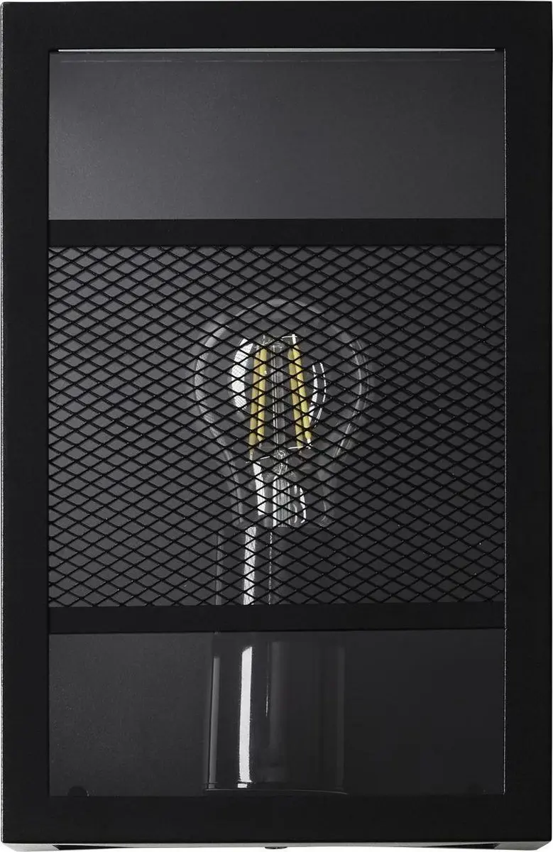 Brilliant Getta Buitenlamp E27 IP44 - Zwart