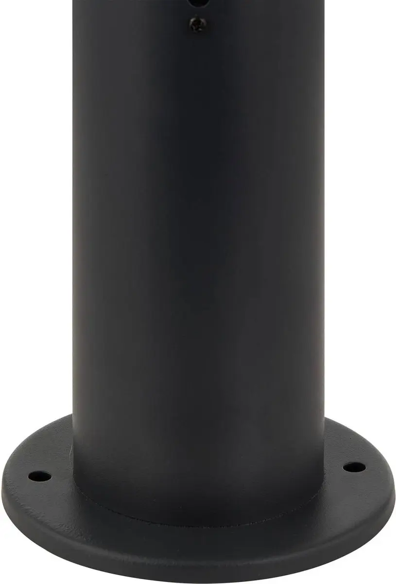 Lindby Sokkellamp E27 15W - Antraciet/Transparant