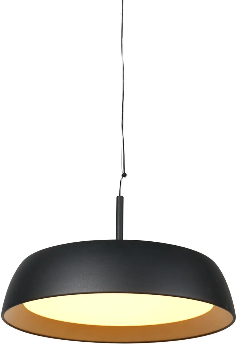 Steinhauer Mykty Hanglamp - Ø45cm - Zwart
