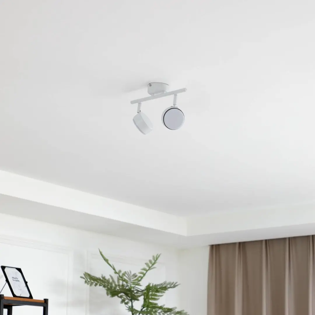 Lindby Buitenspot 2 Lichtpunten GX53 11W - Wit Mat