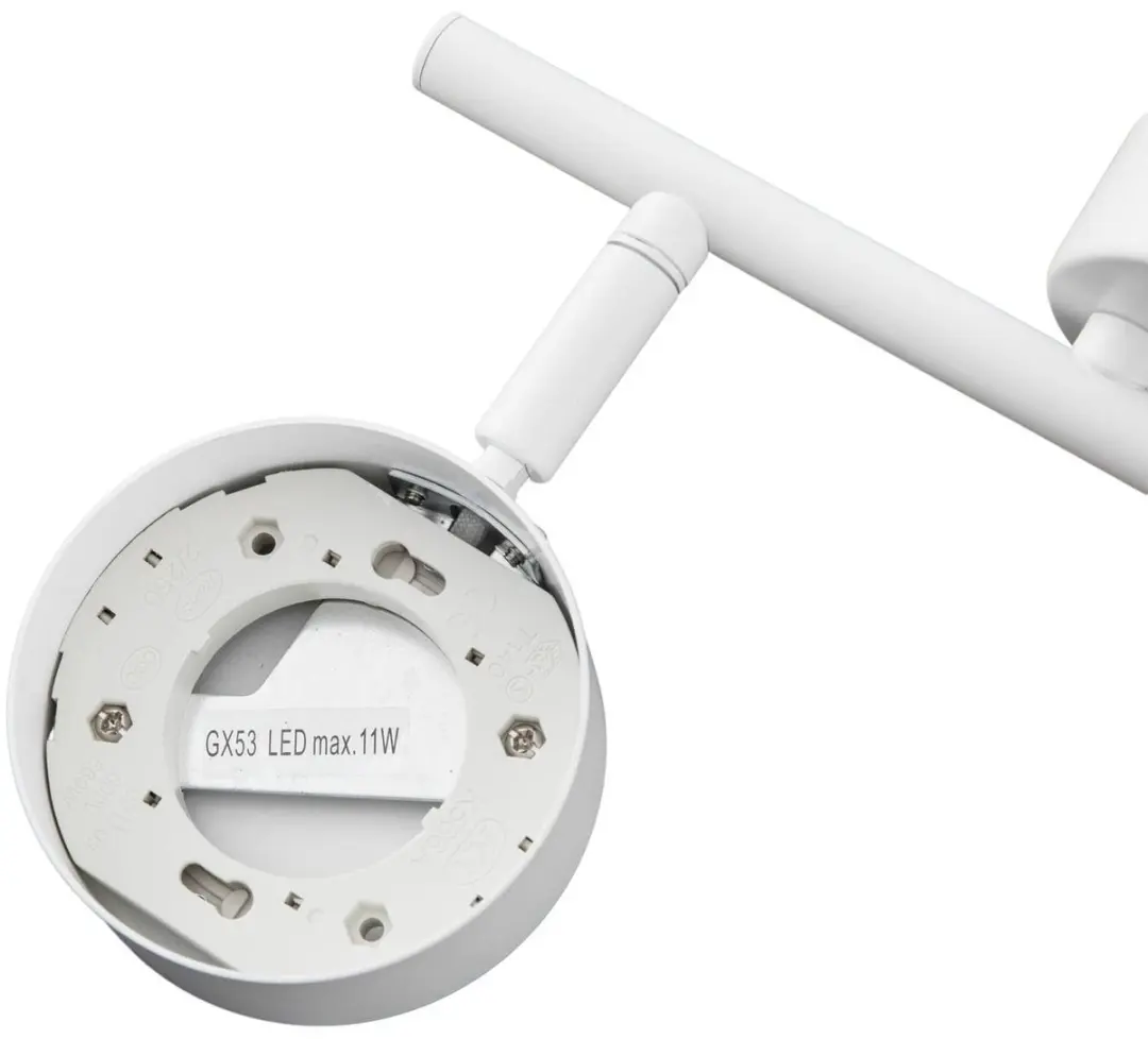 Lindby Buitenspot 2 Lichtpunten GX53 11W - Wit Mat