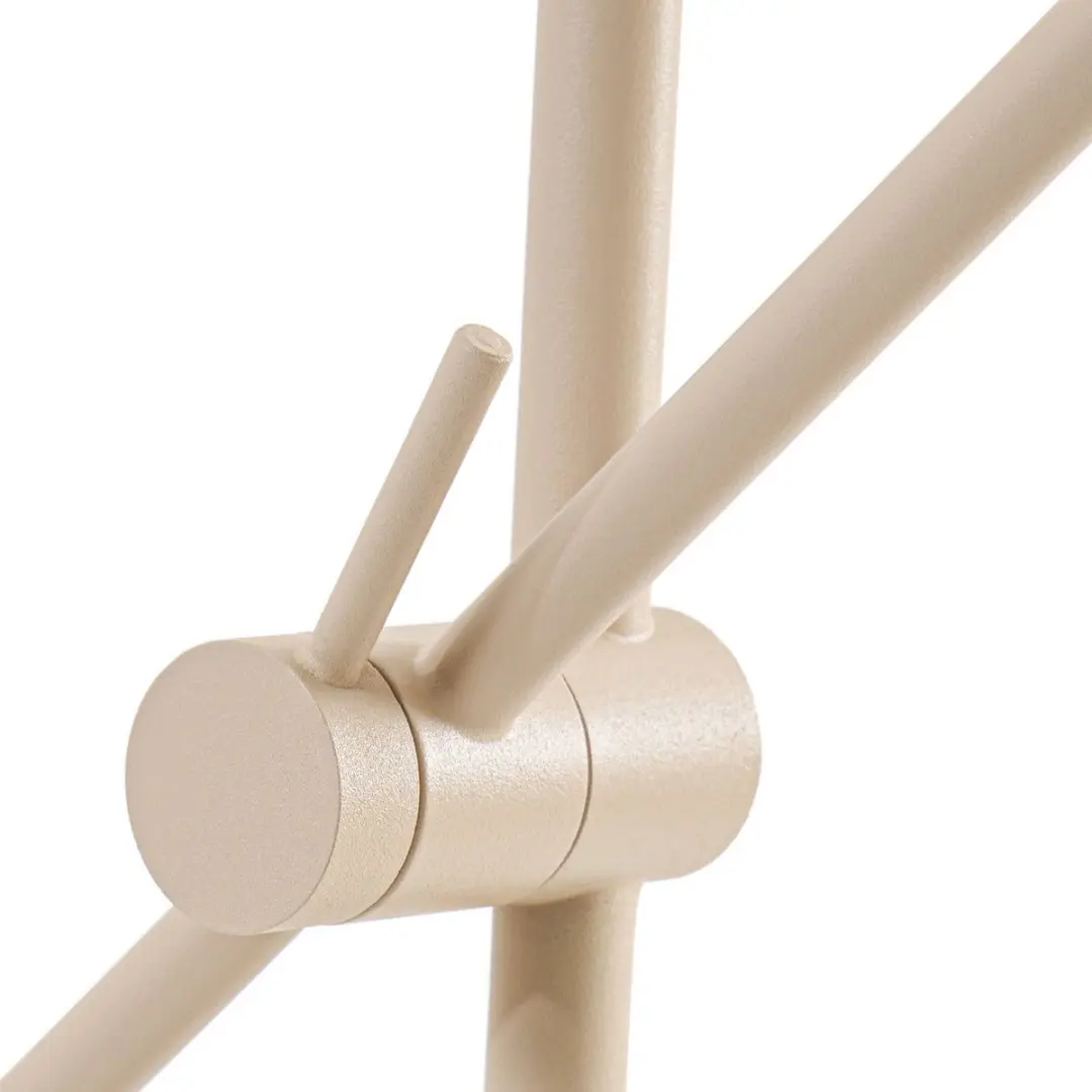 Lindby Vloerlamp 1 Lichtpunt GU10 152cm - Beige