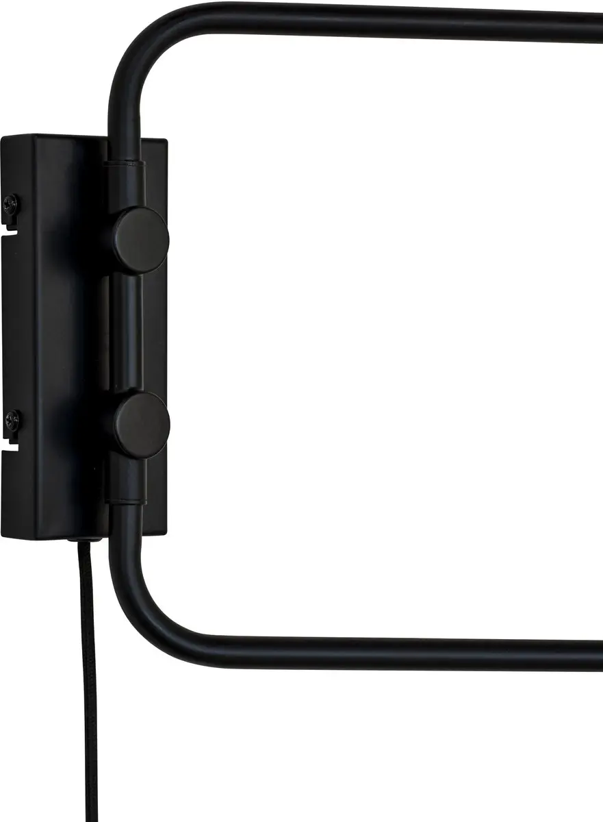 Dyberg Larsen Wandlamp H46cm - 5W - Zwart
