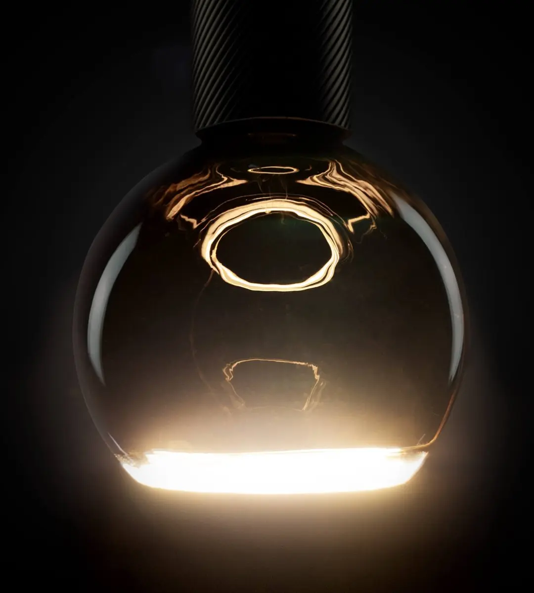 Segula 55580 LED-lamp 2200K 4W E27 - Rookglas