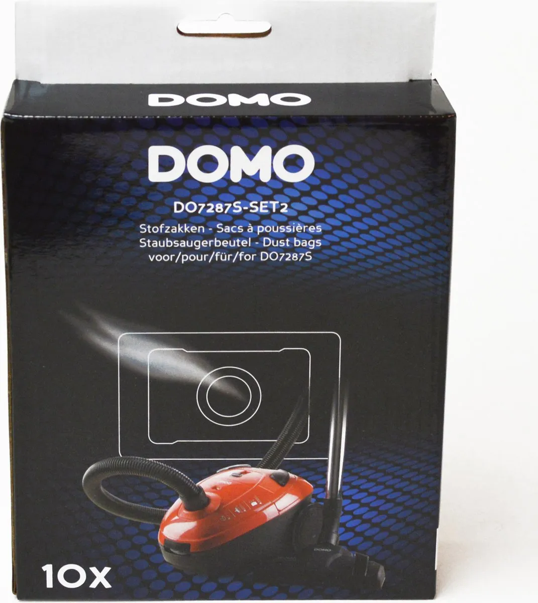 Domo DO7287S-SET2 Stofzuigzakken - 10 Stuks