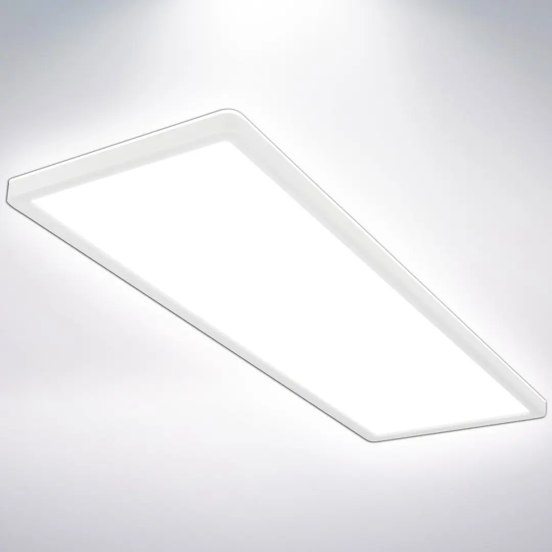 Briloner Slim LED Plafondlamp 58x20cm - 4.000K Wit