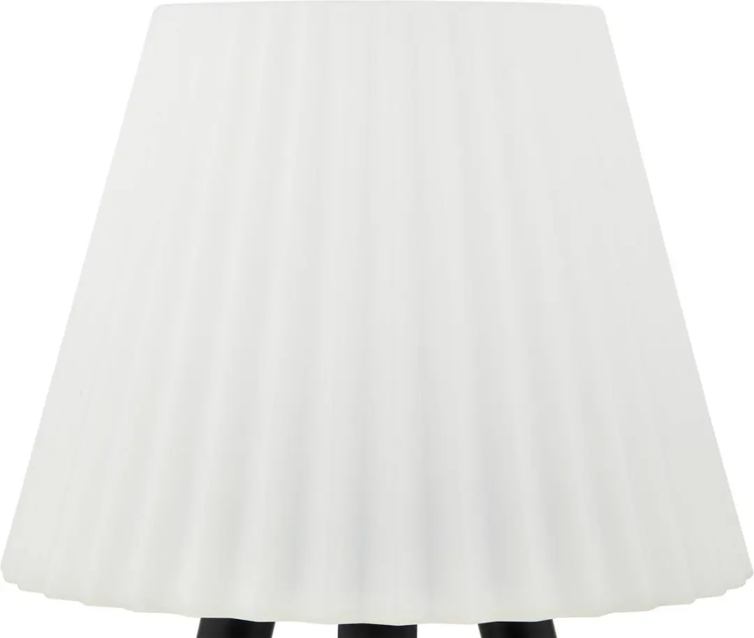 Lindby Terraslamp met Dimmer 1 Licht - Wit/Zwart